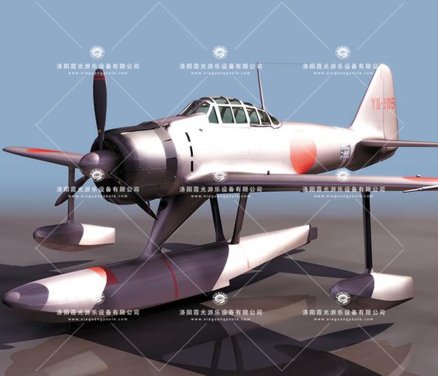 蓬江3D模型飞机_