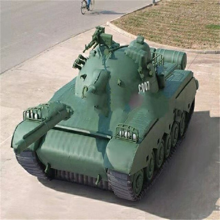 蓬江充气军用坦克详情图